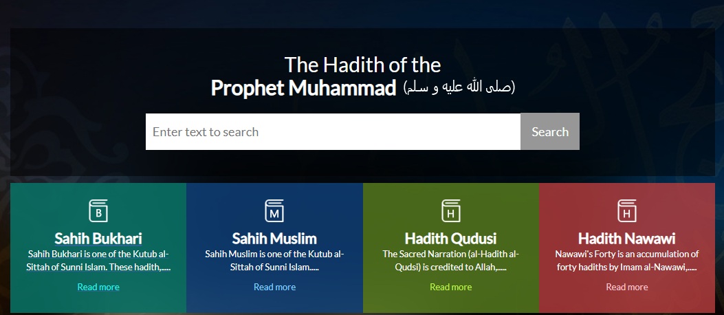 Search Hadith