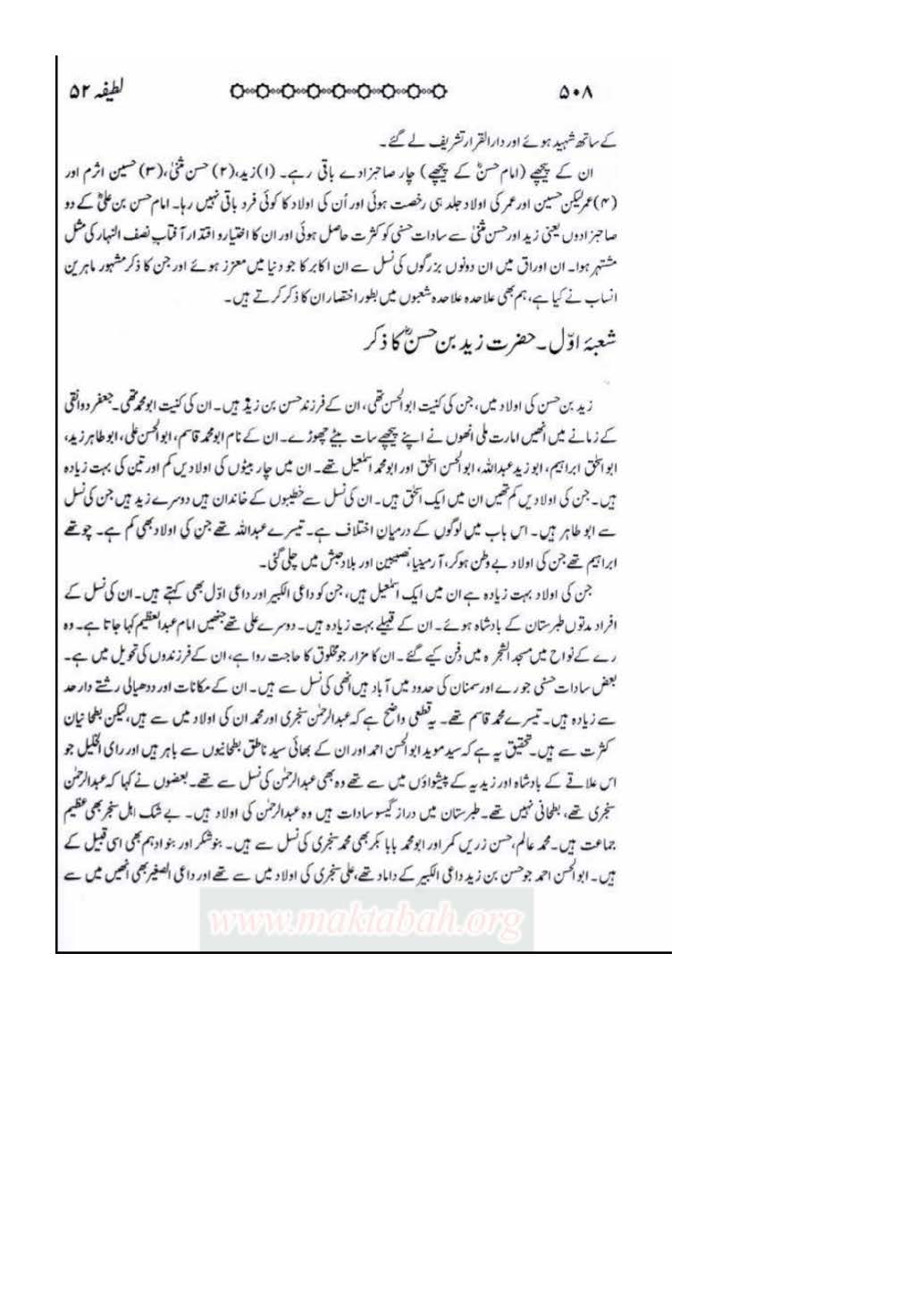 Sanad e Khandaan e sadaat e qutbiya _Page_13